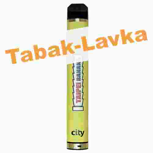 POD система City High Way - 1600 затяжек - Taipei (Банан) - 1.8% - (1 шт)