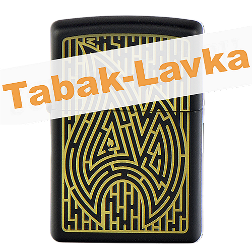 Зажигалка Zippo 49597 - Zippo Maze - Black Matte