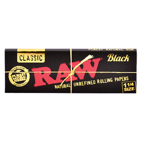 Бумага самокруточная RAW - Classic BLACK 1,25 - 78мм (50 шт)